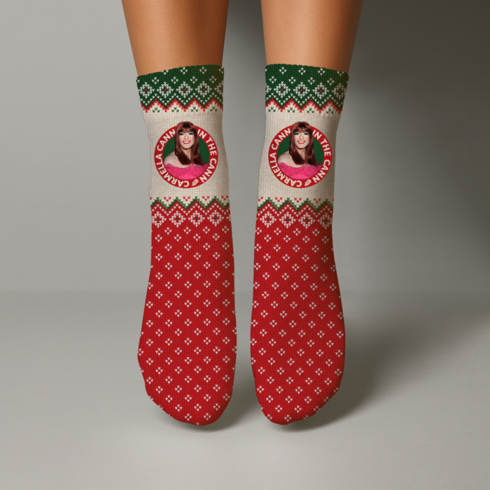 Carmella Cann Christmas Socks (Pair)